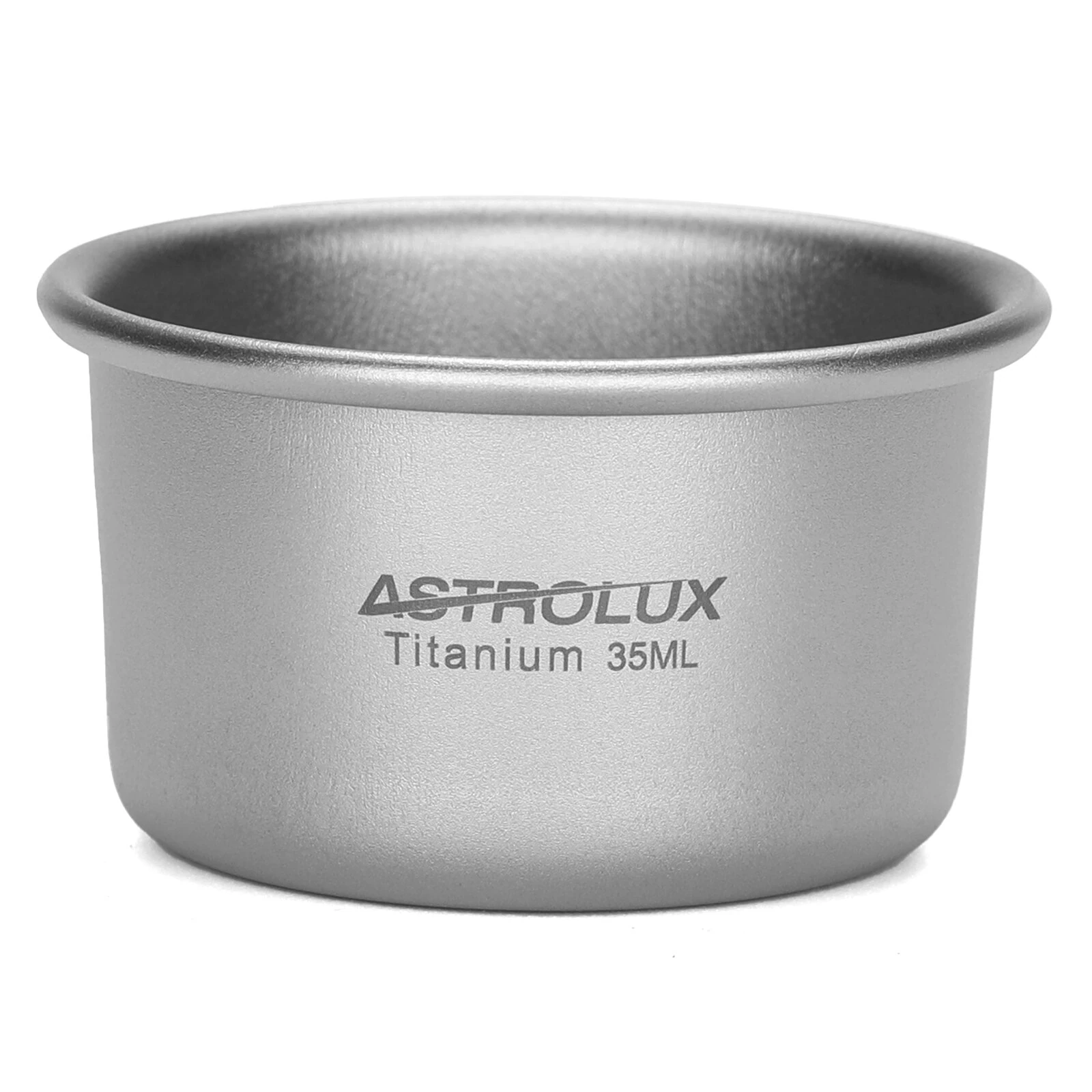 (image for) Astrolux&reg; Ti-C1 Titanium Cup Titanium Tea Cup Outdoor Camping Tableware Drinking Mug Picnic Daily Drinkware Home Use Outdoor Backpacking Hiking